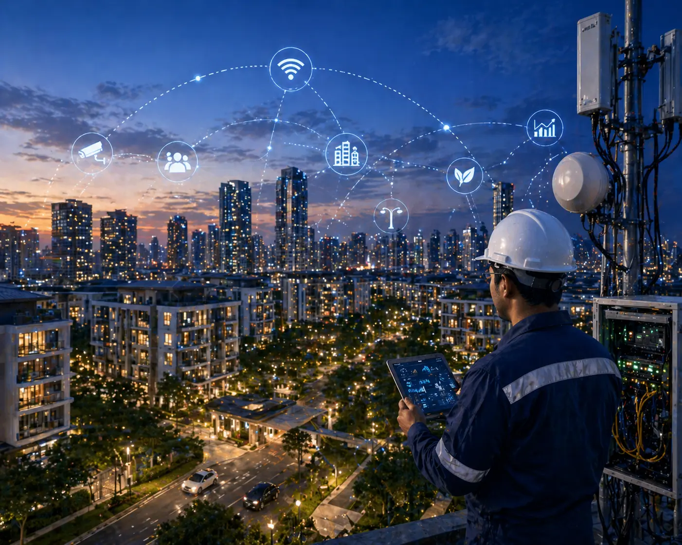 Smart Cities & Housing Societies